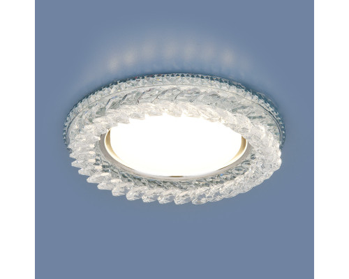 Оформить заказ Встраиваемый светильник Elektrostandard 3024 GX53 CL прозрачный| VIVID-LIGHT.RU