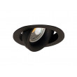 Встраиваемый светильник Donolux DL18412/01TR Black