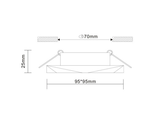 Сделать заказ Встраиваемый светильник ST-Luce ST203.508.01| VIVID-LIGHT.RU