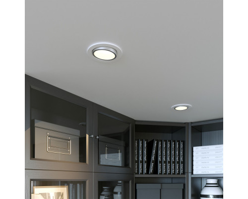 Оформить заказ Встраиваемый светильник Elektrostandard 15267/LED 7W 4200K WH/SL белый/серебро| VIVID-LIGHT.RU