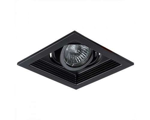 Купить Встраиваемый светильник ARTE Lamp A6661PL-1BK| VIVID-LIGHT.RU