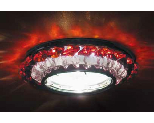 Оформить заказ Встраиваемый светильник Donolux DL062.02.1/6 crystal/red| VIVID-LIGHT.RU
