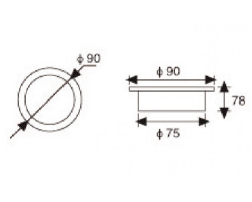Сделать заказ Встраиваемый светильник LeDron AO1501015 white| VIVID-LIGHT.RU