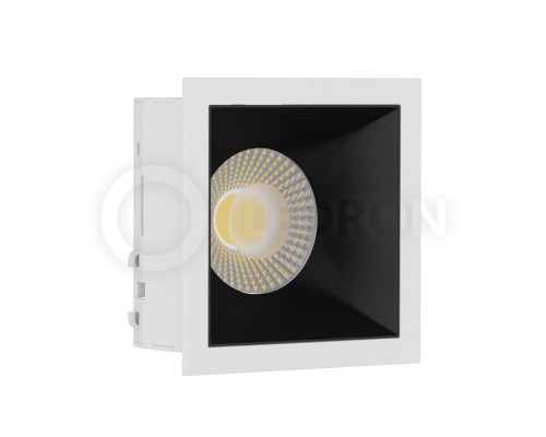 Оформить заказ Встраиваемый светильник LeDron RISE KIT 1 White/Black| VIVID-LIGHT.RU