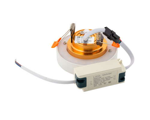 Заказать Встраиваемый светильник Denkirs DK4006-GD| VIVID-LIGHT.RU