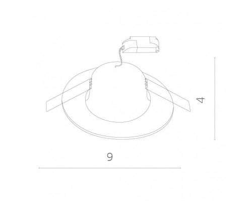 Оформить заказ Встраиваемый светильник ARTE Lamp A1425PL-1WH| VIVID-LIGHT.RU