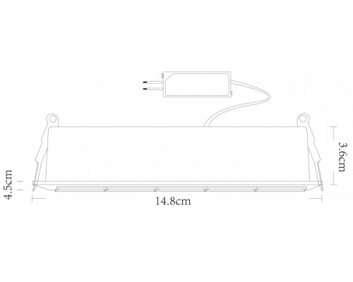 Сделать заказ Встраиваемый светильник ARTE Lamp A3153PL-5BK| VIVID-LIGHT.RU