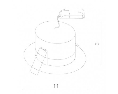 Сделать заказ Встраиваемый светильник ARTE Lamp A5438PL-1WH| VIVID-LIGHT.RU