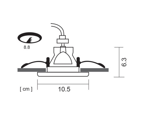 Сделать заказ Встраиваемый светильник ARTE Lamp A6663PL-1WH| VIVID-LIGHT.RU