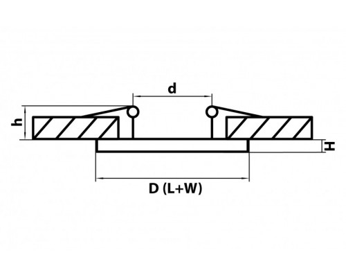 Купить Встраиваемый светильник Lightstar 070312| VIVID-LIGHT.RU