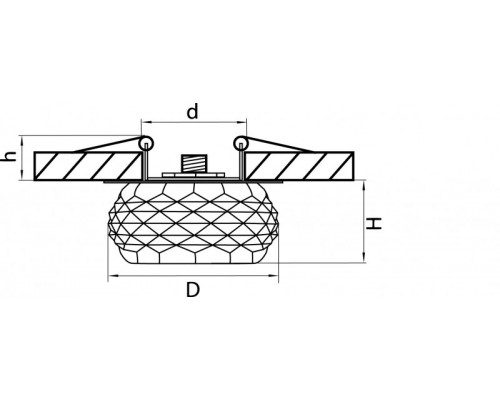 Купить Встраиваемый светильник Lightstar 004252| VIVID-LIGHT.RU