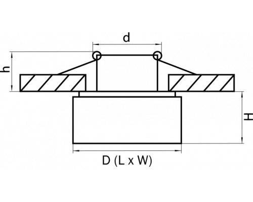 Купить Встраиваемый светильник Lightstar 070244| VIVID-LIGHT.RU
