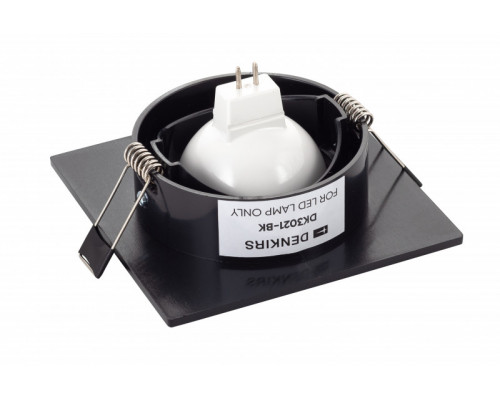 Сделать заказ Встраиваемый светильник Denkirs DK3021-BK| VIVID-LIGHT.RU