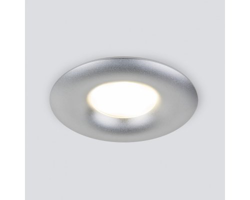 Купить Встраиваемый светильник Elektrostandard 123 MR16 серебро| VIVID-LIGHT.RU