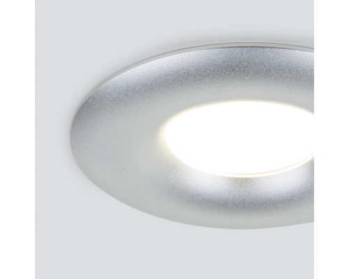 Оформить заказ Встраиваемый светильник Elektrostandard 123 MR16 серебро| VIVID-LIGHT.RU