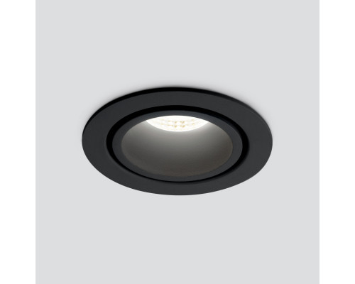 Оформить заказ Встраиваемый светильник Elektrostandard 15267/LED 7W 4200K BK/BK черный/черный| VIVID-LIGHT.RU