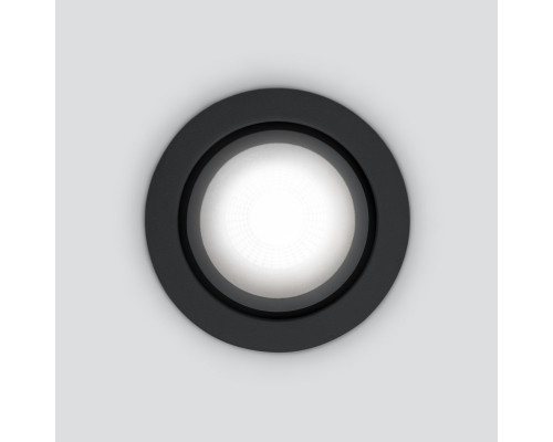 Оформить заказ Встраиваемый светильник Elektrostandard 15267/LED 7W 4200K BK/BK черный/черный| VIVID-LIGHT.RU