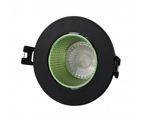 Оформить заказ Встраиваемый светильник Denkirs DK3061-BK+GR| VIVID-LIGHT.RU