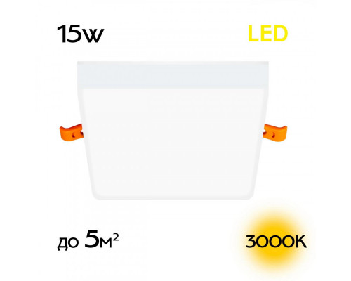 Оформить заказ Встраиваемый светильник Citilux CLD53K15W| VIVID-LIGHT.RU