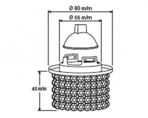 Заказать Встраиваемый светильник Gumarcris 1425CR| VIVID-LIGHT.RU