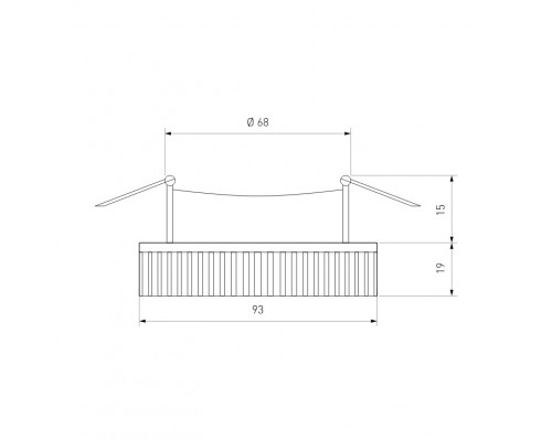Заказать Встраиваемый светильник Elektrostandard 2216 MR16 SBK дымчатый| VIVID-LIGHT.RU