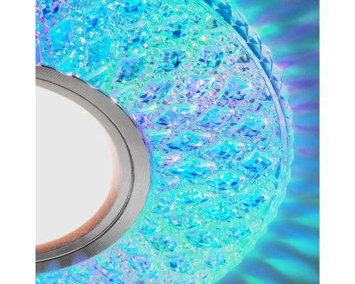 Купить Встраиваемый светильник Elektrostandard 2220 MR16 CL прозрачный подсветка мульти| VIVID-LIGHT.RU