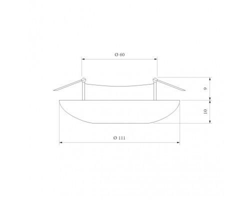 Купить Встраиваемый светильник Elektrostandard 2220 MR16 CL прозрачный подсветка мульти| VIVID-LIGHT.RU
