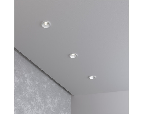 Купить Встраиваемый светильник Elektrostandard 15269/LED 3W SN/WH сатин/никель / белый| VIVID-LIGHT.RU