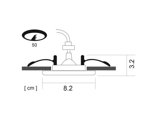 Заказать Встраиваемый светильник ARTE Lamp A1203PL-1AB| VIVID-LIGHT.RU