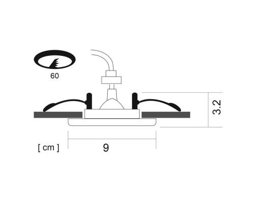 Сделать заказ Встраиваемый светильник ARTE Lamp A5221PL-1CC| VIVID-LIGHT.RU