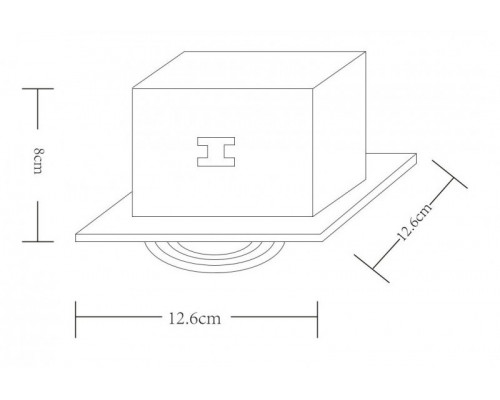 Оформить заказ Встраиваемый светильник ARTE Lamp A5941PL-1WH| VIVID-LIGHT.RU