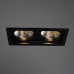 Оформить заказ Встраиваемый светильник ARTE Lamp A7007PL-2BK| VIVID-LIGHT.RU