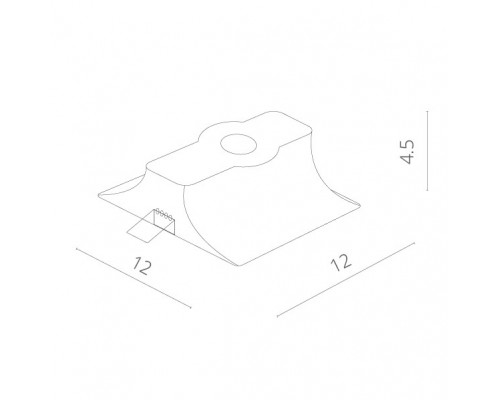 Заказать Встраиваемый светильник ARTE Lamp A9110PL-1WH| VIVID-LIGHT.RU