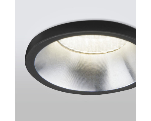Купить Встраиваемый светильник Elektrostandard 15269/LED 3W SN/BK сатин/никель / черный| VIVID-LIGHT.RU