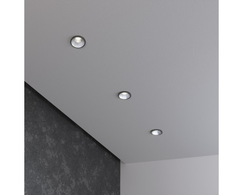 Купить Встраиваемый светильник Elektrostandard 15269/LED 3W SN/BK сатин/никель / черный| VIVID-LIGHT.RU