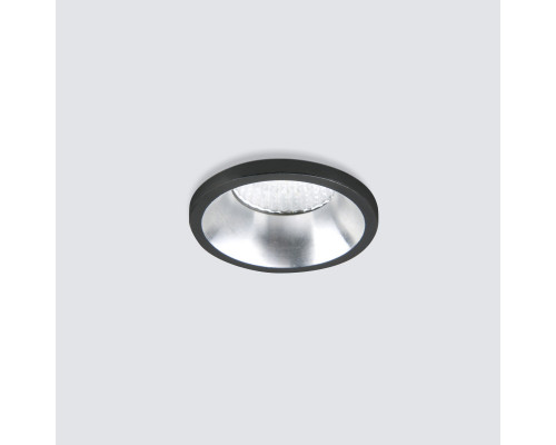 Купить Встраиваемый светильник Elektrostandard 15269/LED 3W SN/BK сатин/никель / черный| VIVID-LIGHT.RU