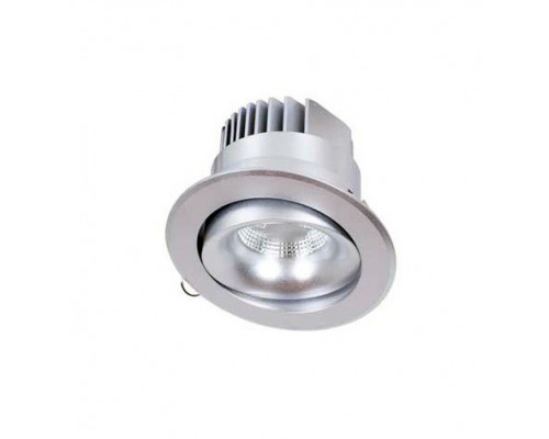 Оформить заказ Встраиваемый светильник Donolux DL18465/01WW-Silver R| VIVID-LIGHT.RU