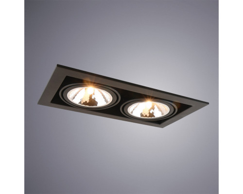 Купить Встраиваемый светильник ARTE Lamp A5949PL-2BK| VIVID-LIGHT.RU