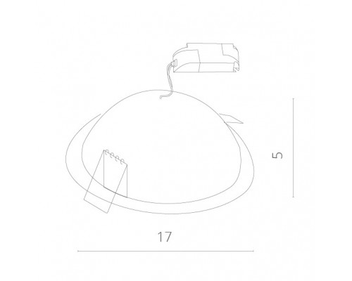 Сделать заказ Встраиваемый светильник ARTE Lamp A7016PL-1WH| VIVID-LIGHT.RU