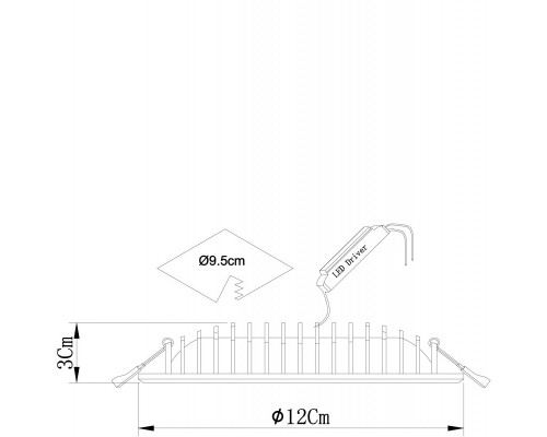 Оформить заказ Встраиваемый светильник ARTE Lamp A7203PL-2WH| VIVID-LIGHT.RU
