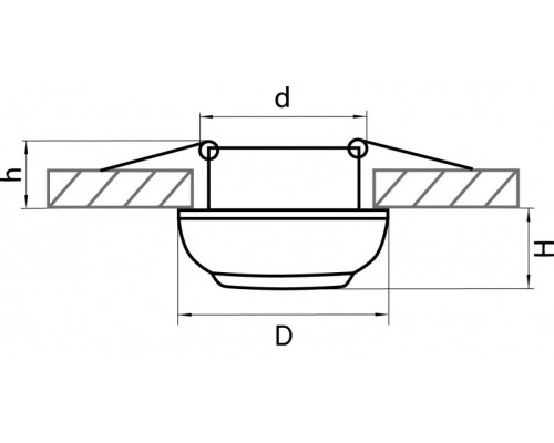 Купить Встраиваемый светильник Lightstar 011816| VIVID-LIGHT.RU
