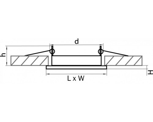 Купить Встраиваемый светильник Lightstar 212121| VIVID-LIGHT.RU