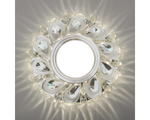 Сделать заказ Встраиваемый светильник Elektrostandard 2219 MR16 CL прозрачный| VIVID-LIGHT.RU