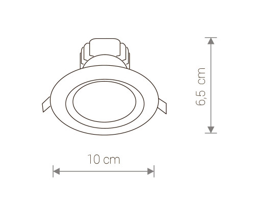 Сделать заказ Встраиваемый светильник Nowodvorski 5954| VIVID-LIGHT.RU