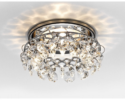 Заказать Встраиваемый светильник Ambrella Light K7070 CL/CH| VIVID-LIGHT.RU