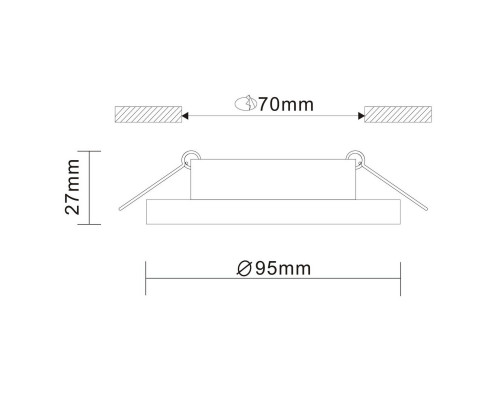 Заказать Встраиваемый светильник ST-Luce ST205.508.01| VIVID-LIGHT.RU