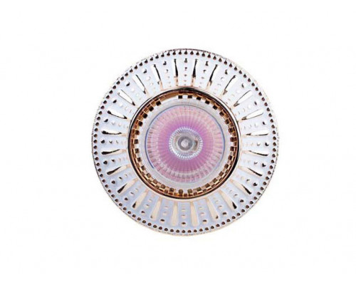 Купить Встраиваемый светильник Donolux N1582-White+Gold stripe| VIVID-LIGHT.RU