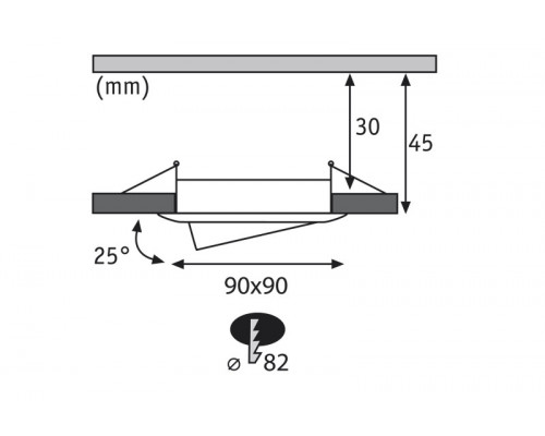 Оформить заказ Встраиваемый светильник Paulmann 92838| VIVID-LIGHT.RU