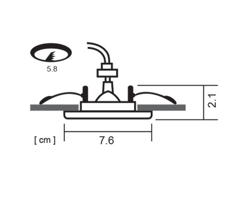 Оформить заказ Встраиваемый светильник ARTE Lamp A2103PL-1GY| VIVID-LIGHT.RU