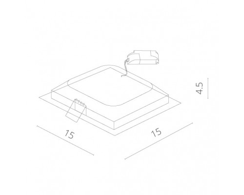 Оформить заказ Встраиваемый светильник ARTE Lamp A7412PL-1WH| VIVID-LIGHT.RU